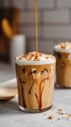 Iced Caramel Latte