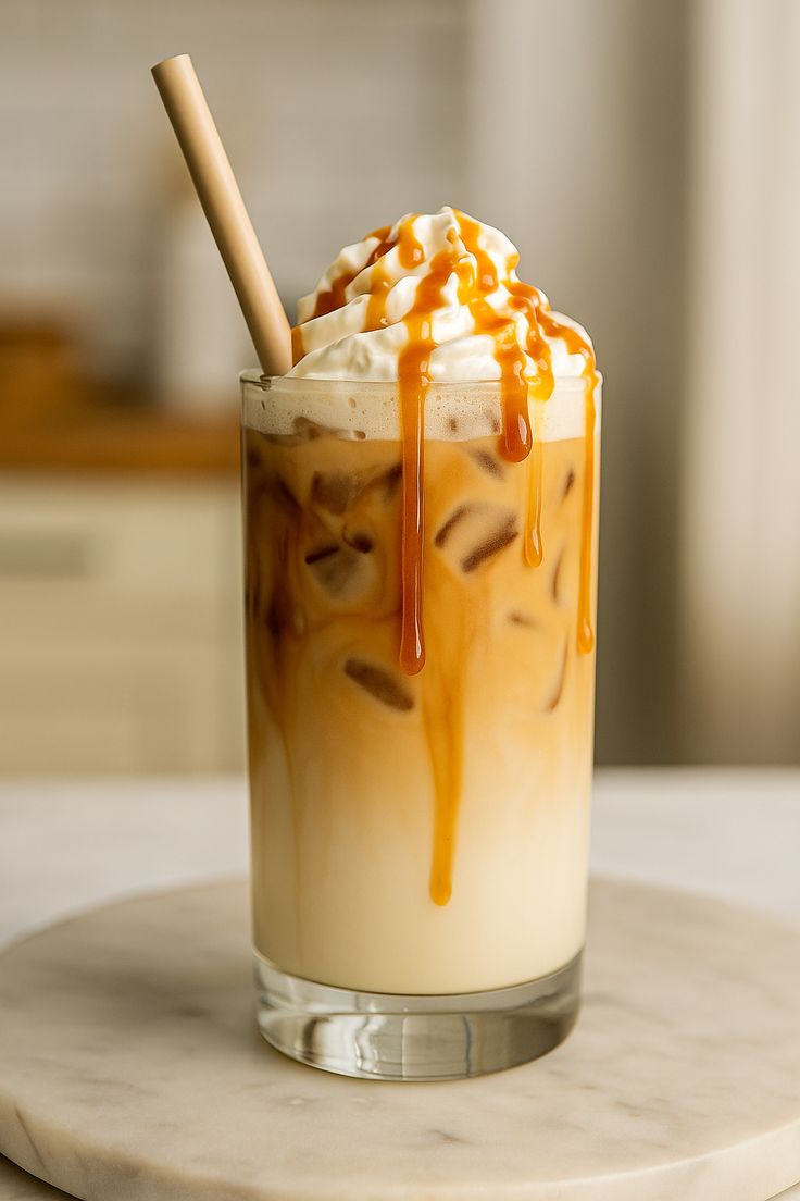 Whipped Caramel Frappe