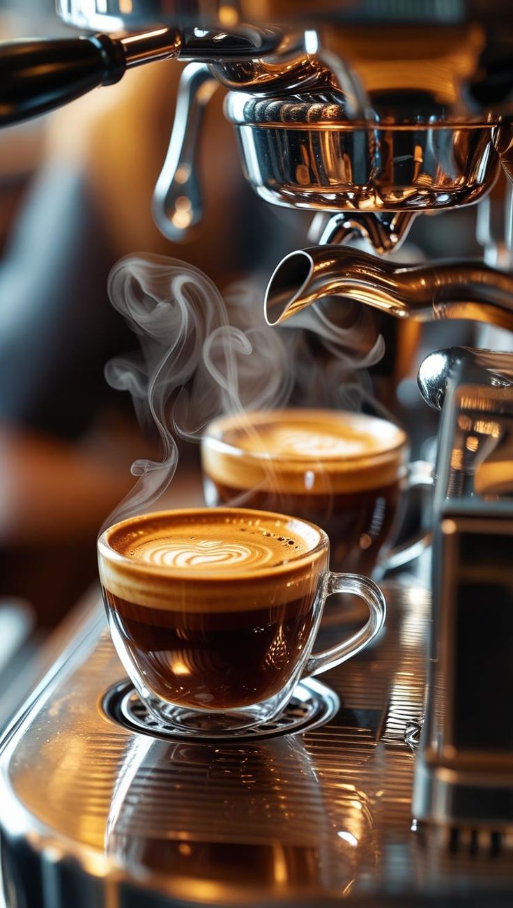 Coffee being prepared at Terra Café